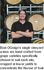 More About Boat OCraigo Wines