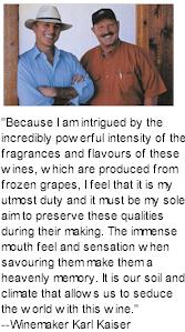 More About Inniskillin Wines