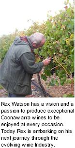 More About Rex Watson Wines