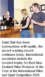 More on the Saint Clair Winery