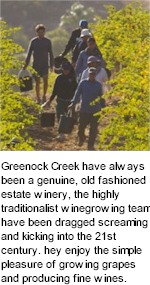 About Greenock Creek Wines