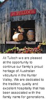 About Tulloch Wines