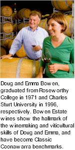 More About Bowen Estate Wines