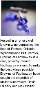 About Browns of Padthaway Wines