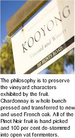 More About Kooyong Estate Wines