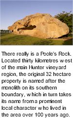 More on the Pooles Rock Winery
