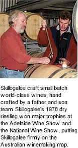 More on the Skillogalee Winery