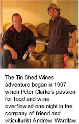 About the Tin Shed Winery